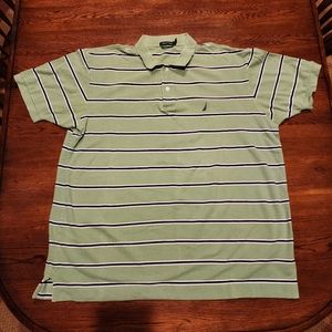 Nautical Green 100% Cotton Polo shirt Size XXL